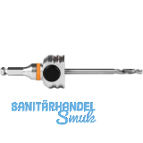 MANDREX MXqs Aufnahmedorn 8,5 mm inkl. HSS-Zentrierbohrer L=125 mm