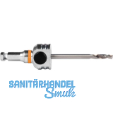 MANDREX MXqs Aufnahmedorn 11 mm inkl. HSS-Zentrierbohrer L=125 mm