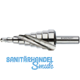 BOHRCRAFT Stufenbohrer Gr.2 HSS 2 Schneiden Bohrer � 4,0-20,0 mm