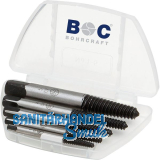 BOHRCRAFT Schraubenausdreher-Satz Code 9700 Gr.1 -6 in Kassette 6-teilig