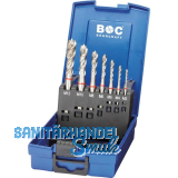 BOHRCRAFT Maschinengewindebohrer-Satz M3-M12 HSS-E Rotring 40� RSP 7-teilig