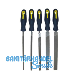 BLU-DAN Werkstatt Feilensatz 5-teilig Hieb 1/250 mm