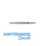 BLU-DAN Chrominox-Flachfeile schlicht 200 mm