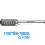 BOHRCRAFT HM-Fr�sstift Form C Walzenrund Kopf � 12 mm L�nge 25 mm Zahnung Z4