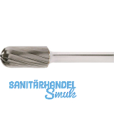 LUKAS HM-Fr�sstift Form C Walzenrund Kopf � 6 mm L 16 mm Zahnung1 f. Kunststoff