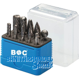 BOHRCRAFT Fr�sstift-Satz HM 10-teilig