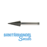 LUKAS HSS-Fr�sstift Form M Spitzkegel Kopf � 6 mm L�nge 18 mm Zahnung 3