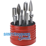 LUKAS HSS-Fr�sstift-Satz 10-teilig Zahnung 3