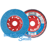 LUKAS Schleiflamellenteller SLTK KS m.K�hlung Zirkonkorund � 125mm Korn ZK40