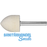 LUKAS Filz-Polierstift Form Spitzbogen Qualit�t P3 Kopf � 12 mm L�nge 20 mm