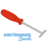 TYROLIT Diamant-Handabrichter 185 x 40 x 8/5 mm mit Kunststoffgriff