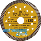 SOLIDO Diamant Trennscheibe 125 x 2.2 mm Beton Stein Baustellenmaterial