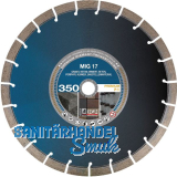 DIEWE Diamant Nassschnitttrennscheibe MIG17 350 x 25.4/17 mm