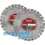 DIEWE Diamant-Trennscheibenset 350 x 20/14mm - 2 St�ck