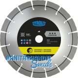 TYROLIT Diamant-Trennscheibe DCU*** TGD 230 x 2,4/14 mm f�r Baumaterialien