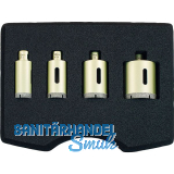 DIEWE Diamant Fliesen Trockenbohrset Premium 7 M14 4-teilig