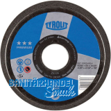 TYROLIT Schleiftopf kegelig Premium***Form 11ZB Edelkorund 110/90x55/M14 Korn 36