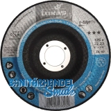 LUKAS Kompaktschleifteller U-Edge Pro Zirkonkorund � 125 mm Korn 40