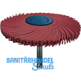 TYROLIT Radialschleifb�rste Sunburst 76 x 6,4 - 6 x 40 K220