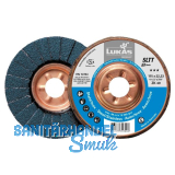 LUKAS Schleiflamellenteller SLTT Zirkonkorund � 115 mm Korn 40