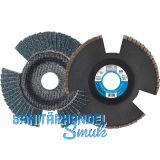 LUKAS Schleiflamellenteller SLTR Control Zirkonkorund � 125 mm Korn 40