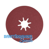 STARCKE Fiberscheibe � 125 x 22.2 mm Korn 80 f�r Metallschliff