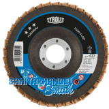 TYROLIT Schleiflamellenteller TwinFlap Premium*** gekr�pft � 125 mm K40 27A
