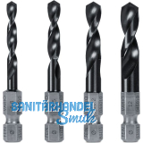 FEIN Spiralbohrer-Set Vario HSS 64 HRC TiAlN 6-kant Schaft � 6,8-12 mm M8-M14