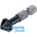 FEIN Kegelsenker Vario Z=3 90 Grad HSS 64 HRC TiAlN 6-kant Schaft M10 � 20,5 mm