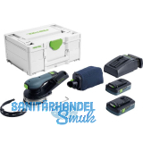 FESTOOL Akku-Exzenterschleifer ETSC 2 125 Plus 18 Volt / 4,0 Ah (IEC) Li-Ion