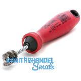 LESSMANN Fittingsb�rste f�r Innenreinigung 18 x 150 mm rostfreier Stahldraht