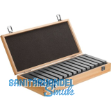 AMF Parallelunterlagensatz Superpr�zision in Holzkassette Inhalt 14 Paare