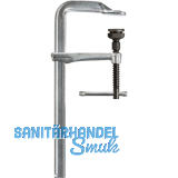 BESSEY Schlosserzwinge SLM Spannweite 500 mm Ausladung 120 mm