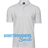 TEE JAYS Herren Polo-Shirt Stretch Type 1405 wei� XL