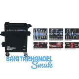 WGB Werkzeugwagen 142 470 x 670 x 970 mm 103-teilig 7 Schubladen