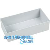ALLIT Einsatzbox Euro Plus grau Gr. 5 108 x 216 x 63 mm