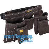 STANLEY Werkzeug-und Montagetasche aus B�ffelleder mit G�rtel