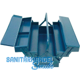 Werkzeugkoffer 5-teilig 530 x 200 x 200 mm Oberteile auseinanderziehbar