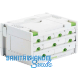 FESTOOL Schubladen Systainer SYS 3 SORT/9 Schubladen 395 x 295 x 210 mm FESTOOL Schubladen Systainer SYS 3 SORT/9 Schubladen 395 x 295 x 210 mm