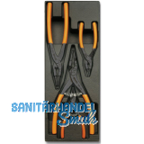 BETA Werkzeugsortiment Montagezangeneinsatz T146 4-teilig