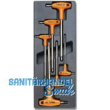 BETA Werkzeugsortiment Schraubendrehereinsatz T52 sechskant 6-teilig