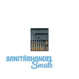 BETA Werkzeugsortiment Schraubendrehereinsatz T161 Phillips 9-teilig