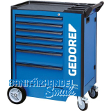 GEDORE Werkzeugwagen 2004 775 x 435 x 985 mm 7 Schubladen Einzelauszugssperre GEDORE Werkzeugwagen 2004 775 x 435 x 985 mm 7 Schubladen Einzelauszugssperre