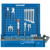 GEDORE Lochblechr�ckwand R 2004 L absenkbar 768 x 770 x 116 mm