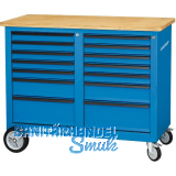 GEDORE Rollwerkbank 1506 XL 1250 x 985 x 550 mm 18 Schubladen