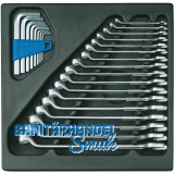 GEDORE Ring-Maulschl�ssel-Satz 1500 ES-1 B in 2/3 ES-Modul 25-teilig