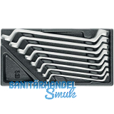 GEDORE Doppelringschl�ssel-Satz 1500 ES-2 in 1/3 ES-Modul 8-teilig