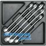 GEDORE Ring-Maulschl�ssel-Satz 1500 ES-7-32 in 2/3 ES-Modul 5-teilig