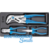 GEDORE Zangen-Sortiment 1500 ES-145 in 1/3 ES-Modul 4-teilig GEDORE Zangen-Sortiment 1500 ES-145 in 1/3 ES-Modul 4-teilig