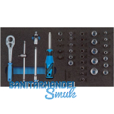 GEDORE 1/3 Check-Tool- Modul EI 1500 CT1-20 L Breite 157,5 mm Tiefe 310 mm